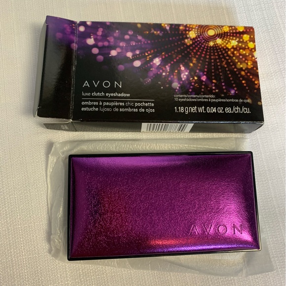 Avon Special Edition luxe clutch eyeshadow, 10 eyeshadows, New In Package - Picture 6 of 7